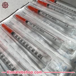 سرنگ انسولین یکپارچه آوا (100 عددی)-AVA Unibody Insulin Syringe